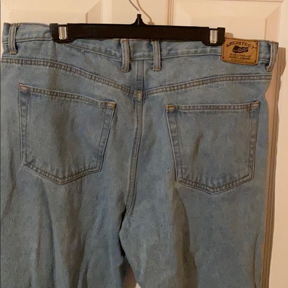 Distressed Denim Blue Jeans - Picture 5 of 5